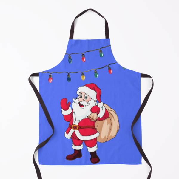Item preview, Santa Claus Underneath Colourful Christmas Lights designed and sold by Artography Designs.