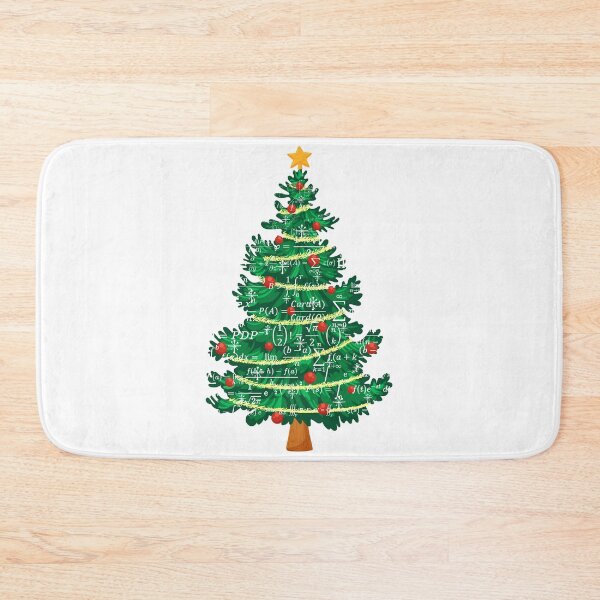Item preview, Christmas tree with math vibes, for math and science lovers designed and sold by NoetherSym.