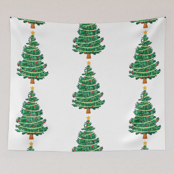 Item preview, Christmas tree with math vibes, for math and science lovers designed and sold by NoetherSym.