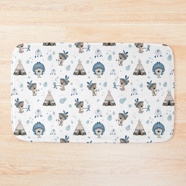 Item preview, Indians, Thanksgiving pattern design designed and sold by Agata Krysiak.