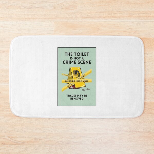 Item preview, The toilet is not a crime scene. Traces can be removed designed and sold by Jawoahl.