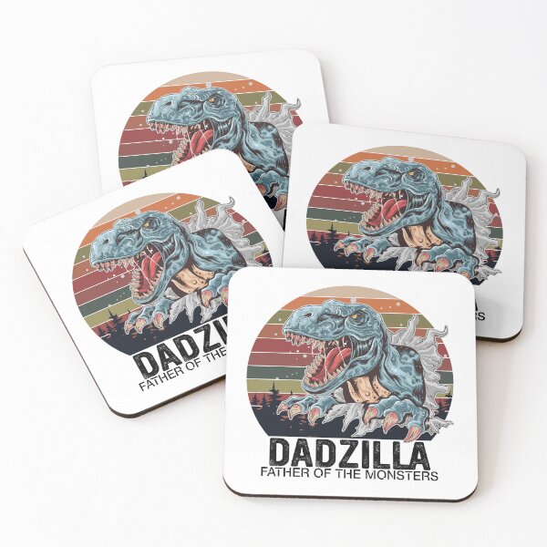 Item preview, Dadzilla father of the monsters tshirt designed and sold by StyleShirt007.
