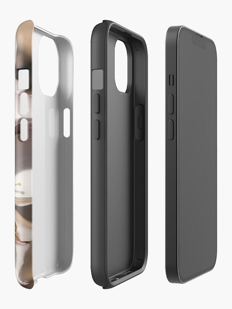 Alternate view of Bee on Apricot Blossom iPhone Case