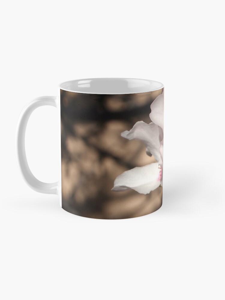 Alternate view of Bee on Apricot Blossom Coffee Mug