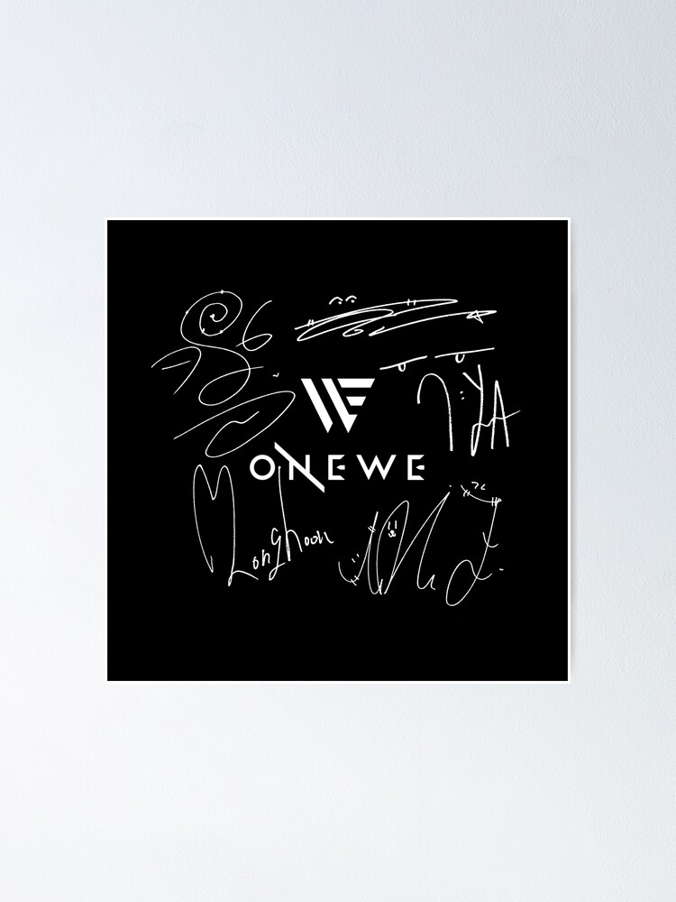 ONEWE SIGNED buy ALBUM