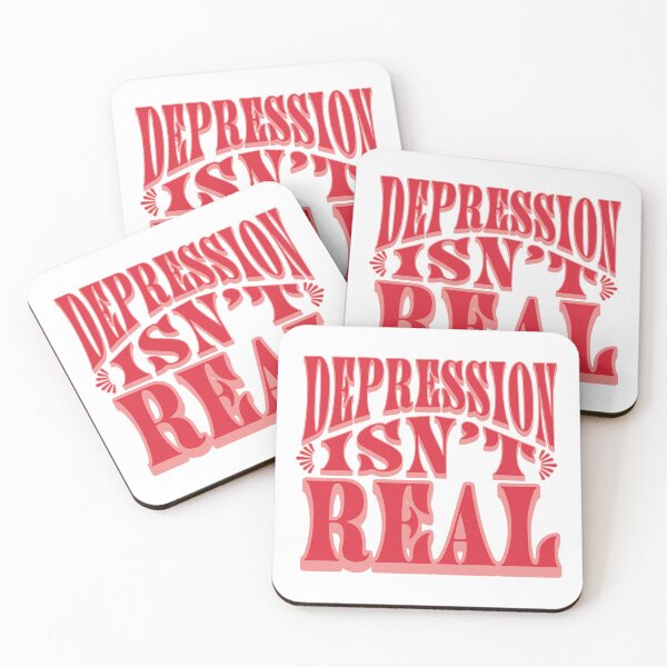 Item preview, Depression Is Not Real designed and sold by designerpriti.