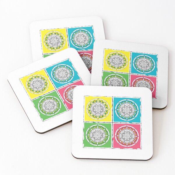 Item preview, Holi Rangoli Classic |  Navratri Mandala design | Indian Hindu festival designed and sold by Ooceey.