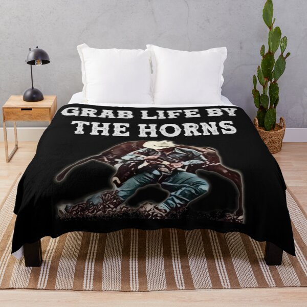 Item preview, Grab Life By The Horns - Steer Wrestler designed and sold by handsoftime2020.