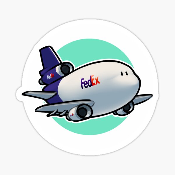 Fed Ex Stickers Redbubble Fed Ex Stickers Redbubble