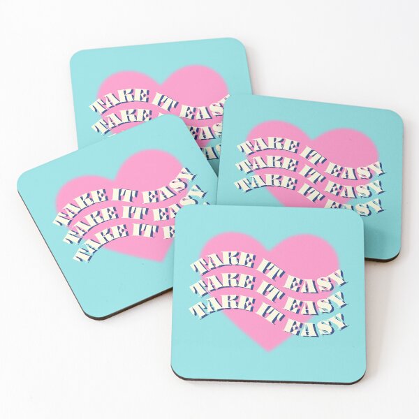 Item preview, Take it easy, Y2K aesthetic, Groovy art, Inspiration, Preppy room decor, Positive vibes designed and sold by KristinityArt.