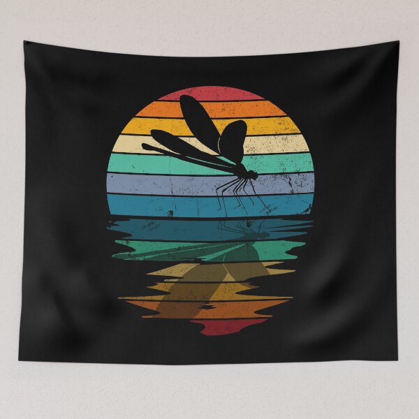 Item preview, Dragonfly Damselfly Entomology Silhouette designed and sold by ShopTheStyle.