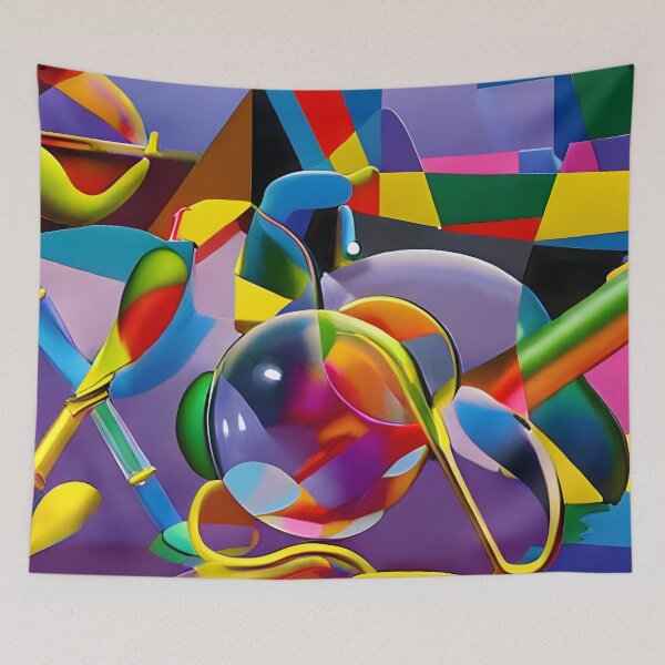 Item preview, vbstrvctivsm- don't fit in (Abstract Art 107) designed and sold by vbstrvctivsm.