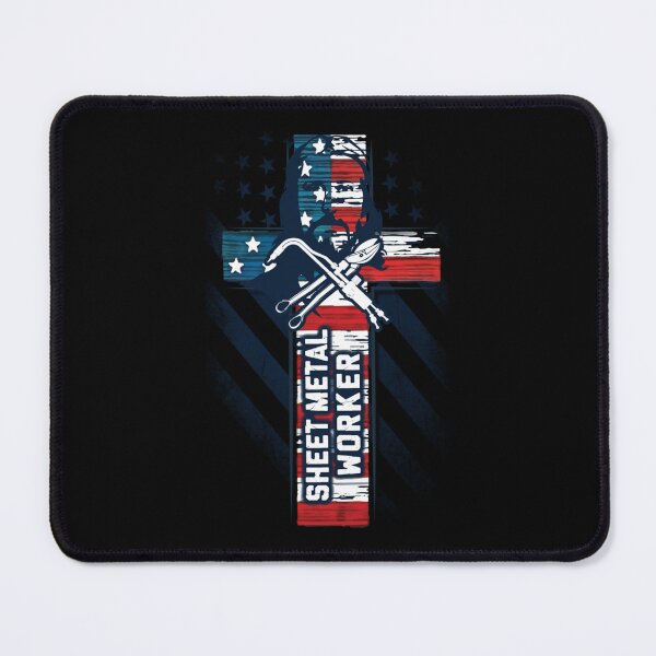 Item preview, Proud Patriotic American Sheet Metal Worker Pullover Sweatshirt designed and sold by raynesjestero.