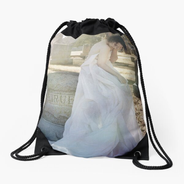 When Spirits Weep Drawstring Bag