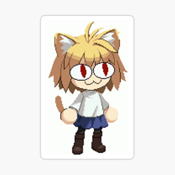 "neco arc sticker" Sticker for Sale by necooarc | Redbubble