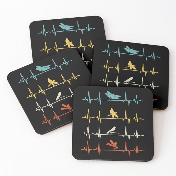 Item preview, Dragonfly Damselfly Dragonflies Entomology Insects Heartbeat designed and sold by ShopTheStyle.