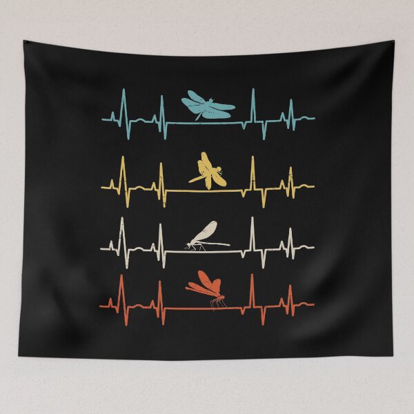 Item preview, Dragonfly Damselfly Dragonflies Entomology Insects Heartbeat designed and sold by ShopTheStyle.