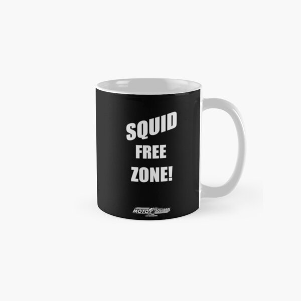 Squid Free Mug on Black Classic Mug