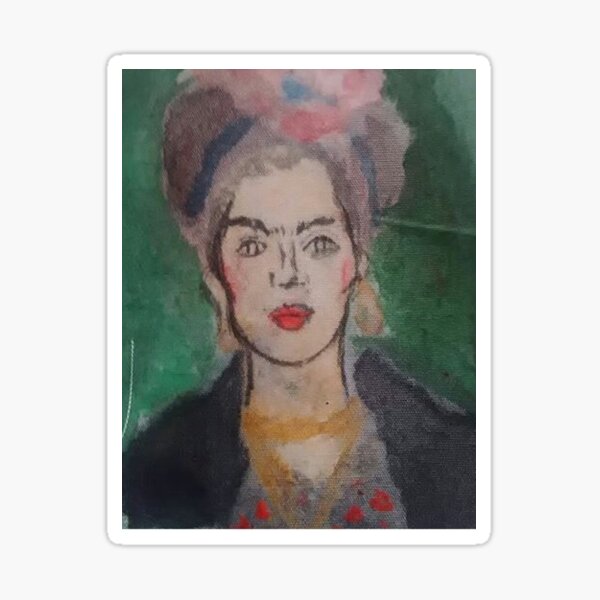 Aperçu de l'œuvre Frida Khalo créée et vendue par quirkymakes.