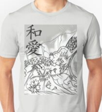Peace & Love Dragon Unisex T-Shirt