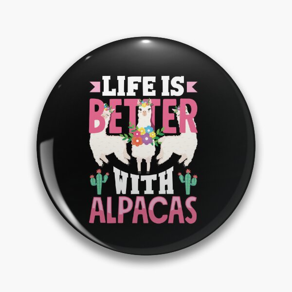 Artikelvorschau, Alpacas Mammals LLamas Alpaca Life Is Better With Alpacas entworfen und verkauft von ShopTheStyle.