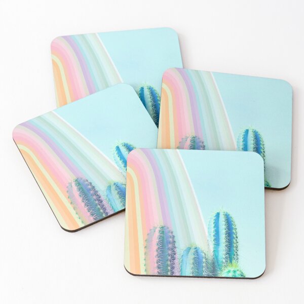Item preview, Candy Rainbow Cactus - Magical art designed and sold by Dominiquevari.