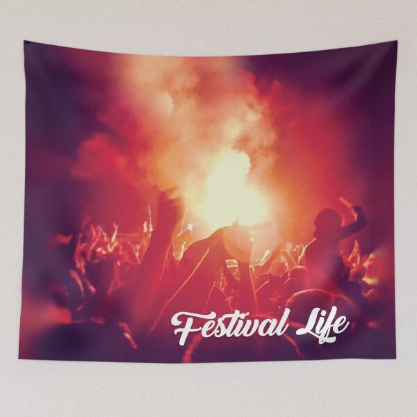 Item preview, Festival life graphic tee 17 designed and sold by krygon.