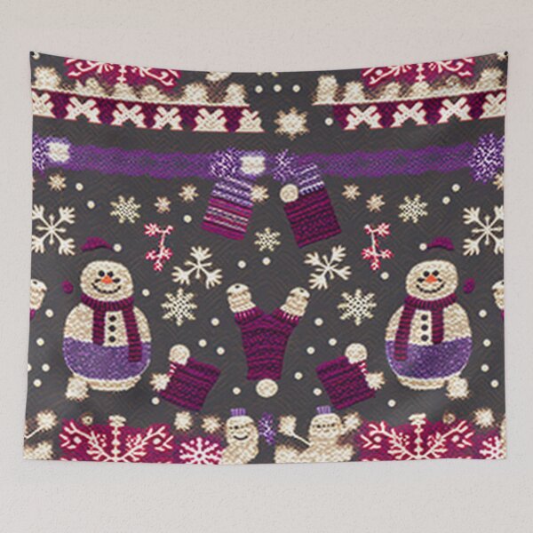 Item preview, UGLY CHRISTMAS PATTERN Midjourney AI Artwork designed and sold by davidjulie.