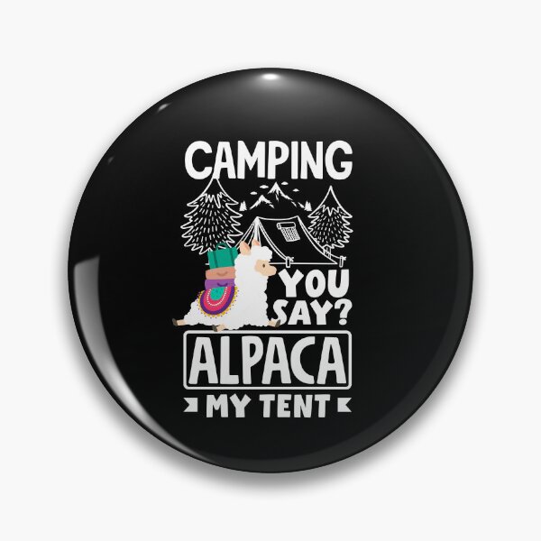 Artikelvorschau, Alpacas Mammals LLamas Camping Alpaca My Tent Funny entworfen und verkauft von ShopTheStyle.