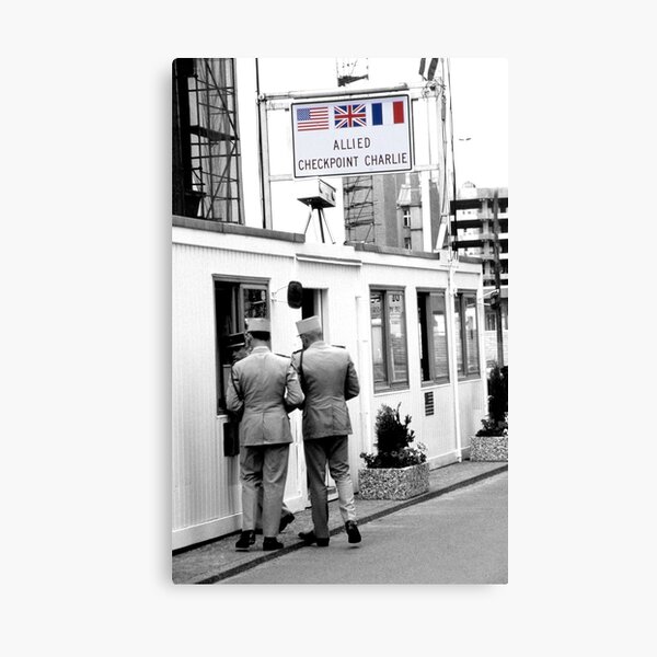Artikel-Vorschau von Kalter Krieg Berlin, Checkpoint Charlie, designt und verkauft von Geoff Shoults.