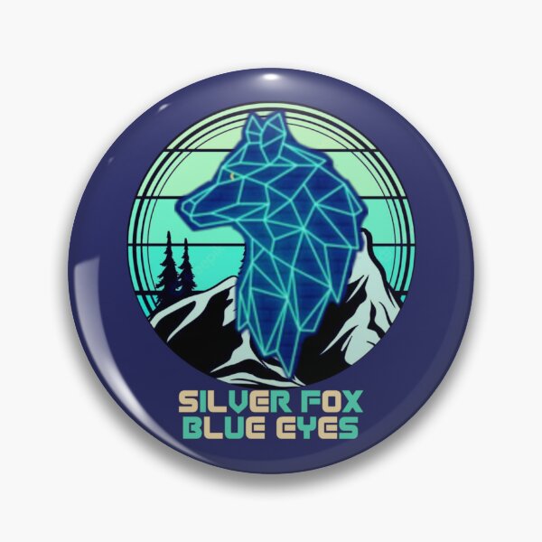 Item preview, silver fox blue eyes designed and sold by MrSameeraTop.