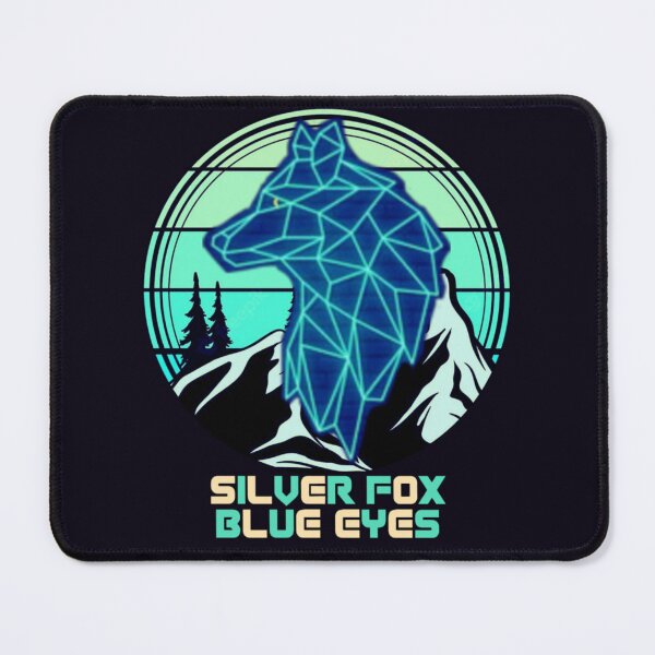 Item preview, silver fox blue eyes designed and sold by MrSameeraTop.
