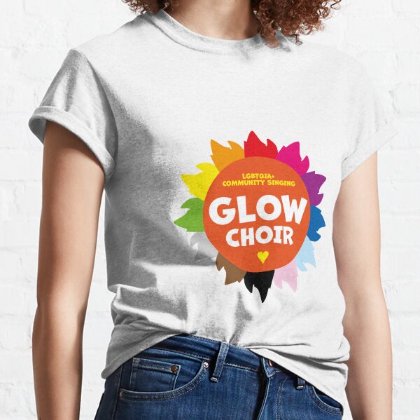 GLOW choir Logo orange sun flower! Classic T-Shirt