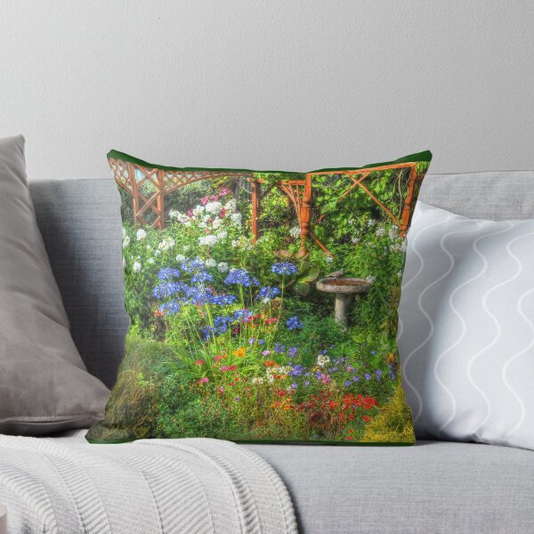 Artikelvorschau, Bunte Ecke des Gartens Phlox und Agapanthus entworfen und verkauft von OBTImaging.