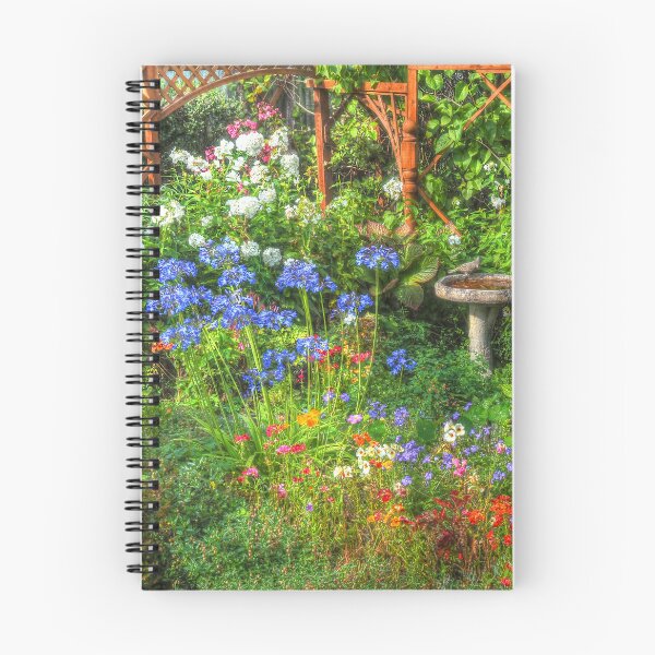 Aperçu de l'œuvre Coin coloré du jardin Phlox et Agapanthus créée et vendue par OBTImaging.