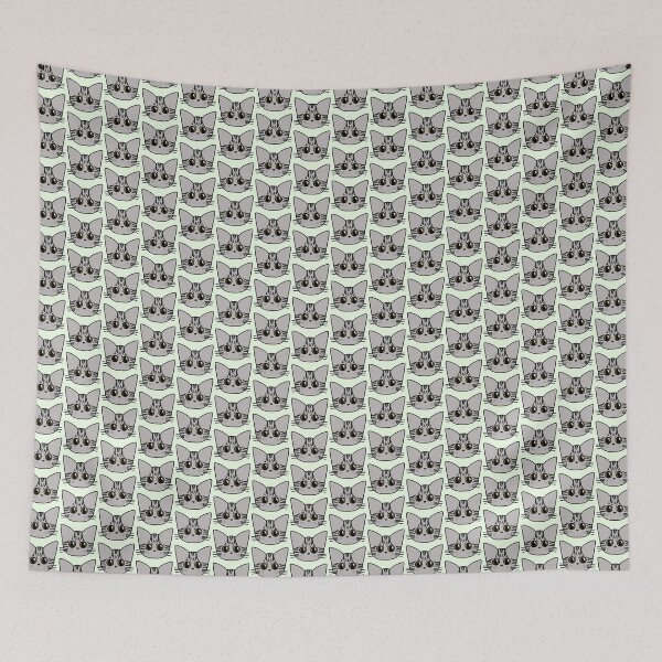 Item preview, Oreo Head (Repeating) - Mint Green designed and sold by Chopsy28.
