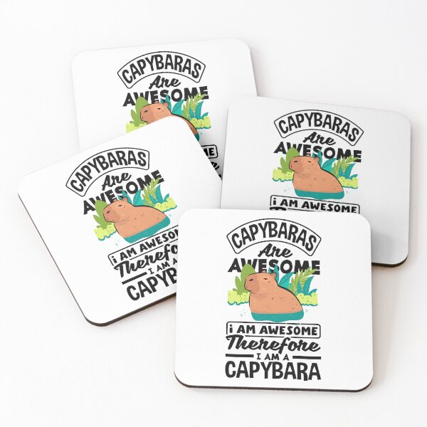 Item preview, Capybara Rodent Capybaras Are Awesome Quote designed and sold by ShopTheStyle.
