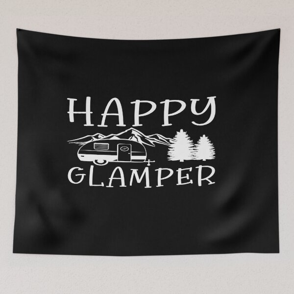 Item preview, Happy Glamper designed and sold by phassystore.