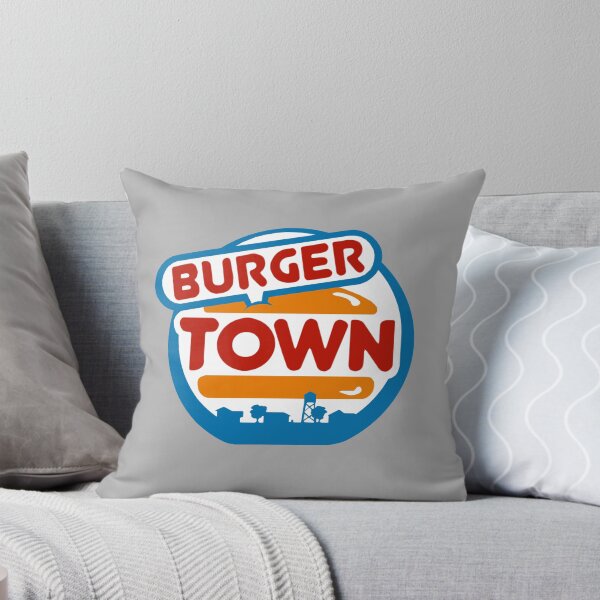 Item preview, MW 2 II Burger Town Logo Vibrant - High Resolution - Sticker, T Shirt designed and sold by Mercy Apparel.