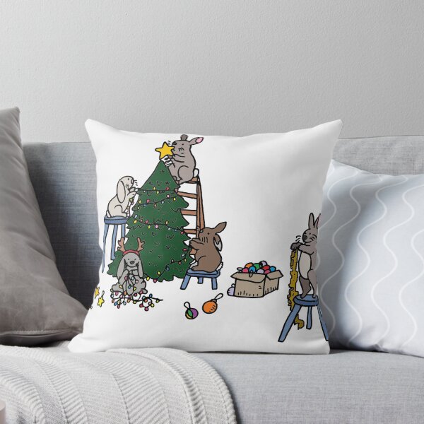 Item preview, Christmas Bunnies designed and sold by Jennifer Grene.