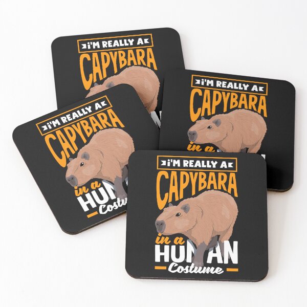 Item preview, Capybara Rodent Im Really A Capybara In A Human Costume Pun designed and sold by ShopTheStyle.