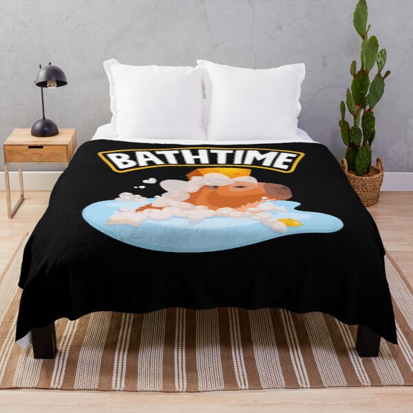 Artikelvorschau, Capybara Rodent Bathtime Funny entworfen und verkauft von ShopTheStyle.