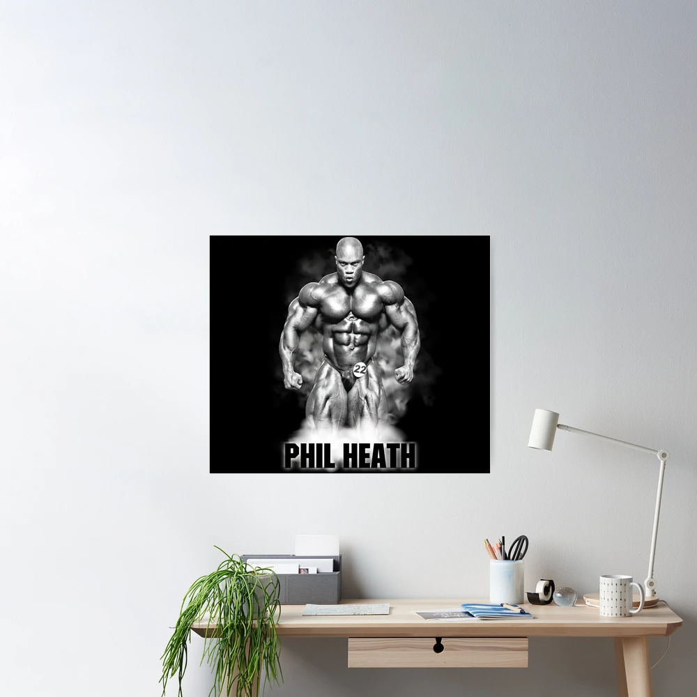 Phil Heath The Gift Bodybuilder Poster for Sale by almeapparel