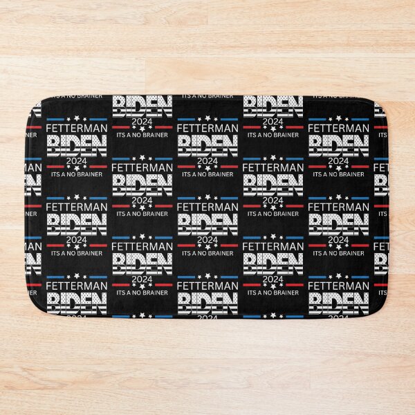Item preview, Biden Fetterman 2024 It's A No Brainer Political Humor designed and sold by Artpawsy.