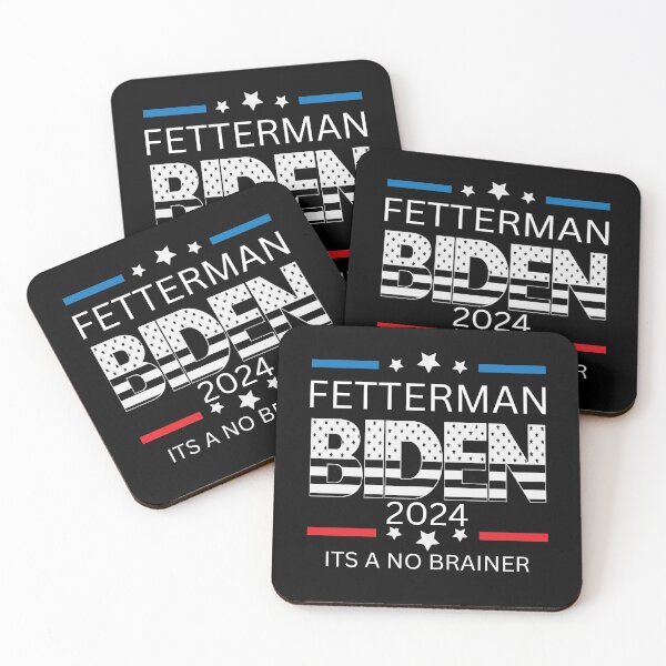 Item preview, Biden Fetterman 2024 It's A No Brainer Political Humor designed and sold by Artpawsy.