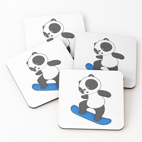 Item preview, Panda Snowboard Winter sports designed and sold by Snabdesign84.