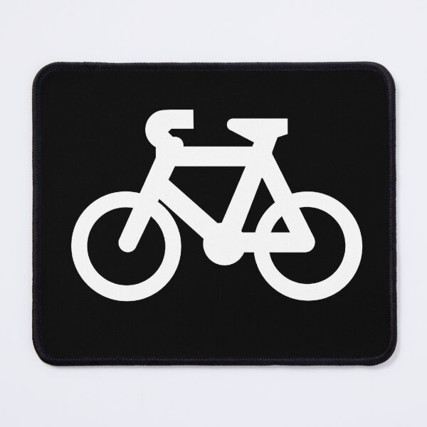 Item preview, White bike icon designed and sold by BenLeverAU.