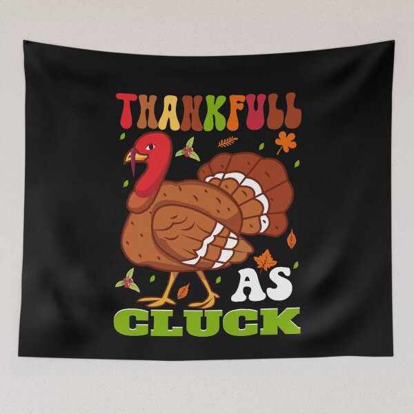 Item preview, Thankful As Cluck funny thanksgiving day designed and sold by Artsy Aura ⭐⭐⭐⭐⭐  .