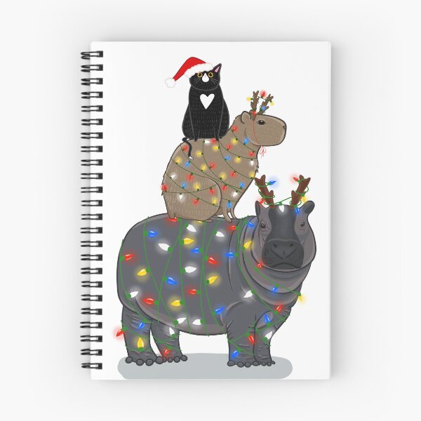 Item preview, Christmas Animal Stack designed and sold by KilkennyCat Art.