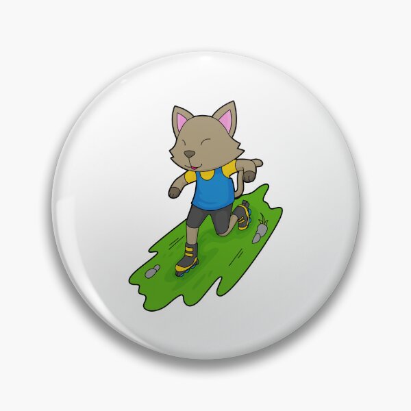 Artikelvorschau, Katze Inlineskating Rollschuhe entworfen und verkauft von Snabdesign84.